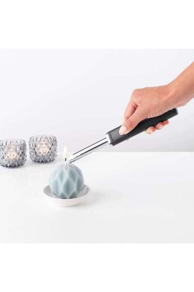 PAN HOME ولاعة برابانتيا 23×3×1.5 سم - رمادي داكن