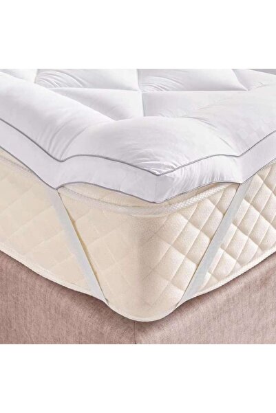 PAN HOME غطاء فراش مقاوم للماء من أكوا شيلد مقاس 180×200+5 سم - أبيض