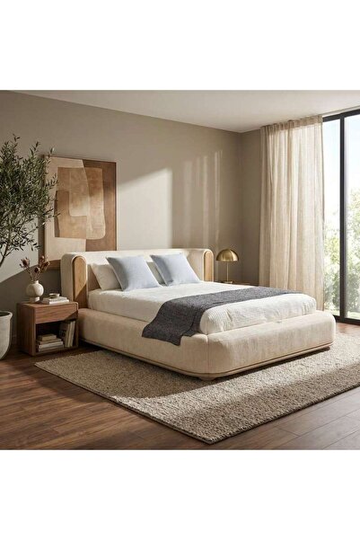 PAN HOME سرير إنزو كينج 180x200 سم - أبيض