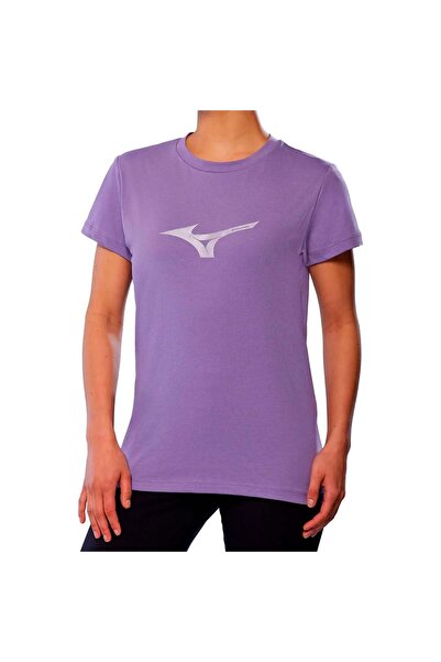 MIZUNO Tricou de damă Athletics RB SS 2025 - Mov - S