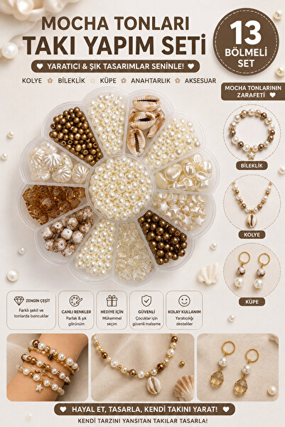 By MO Accessories NOU SEZON Daisy în cutie Kituri de bijuterii pentru hobby c...