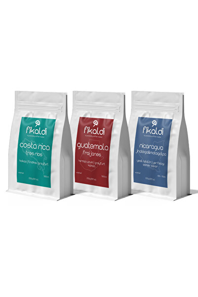 Fikaldi Coffee Orta Amerika Kahveleri Seti