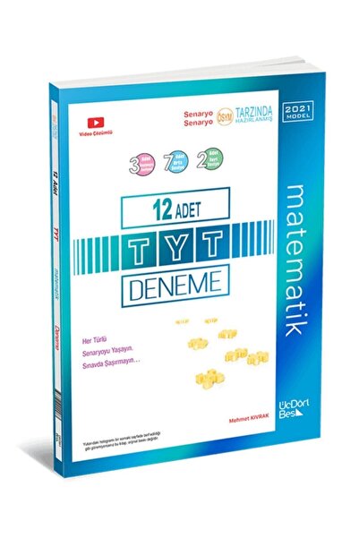 Üç Dört Beş Yayıncılık Tyt 12’li Matematik Deneme