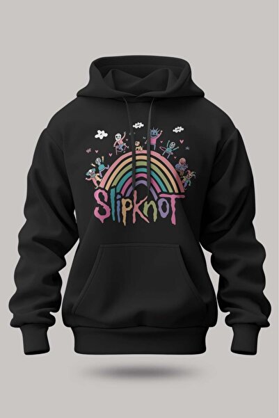 buzagi tasarım ürünleri Slipknot Unisex Hooded Sweatshirt
