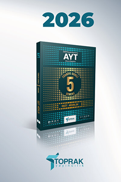 Toprak Yayıncılık AYT 5'Lİ PAKET DENEME KİTABI (EŞİT AĞIRLIK)