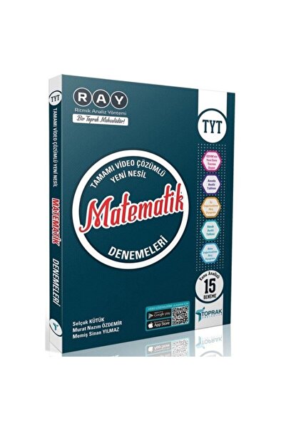 Toprak Yayıncılık 2024 Model Tyt Matematik Ray 12 Li Denemeleri 2886459