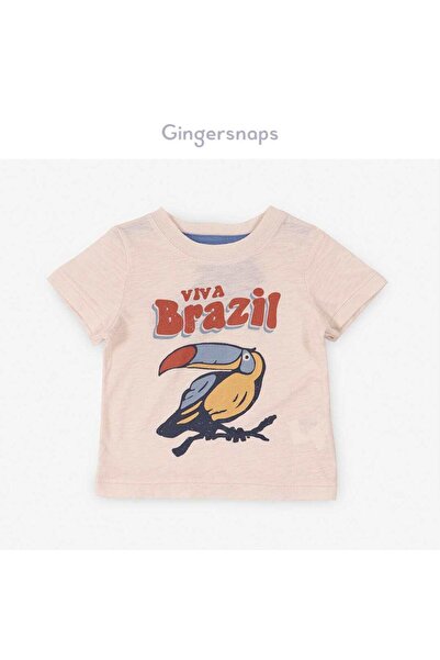 Gingersnaps Boys' Bird Print T-Shirt
