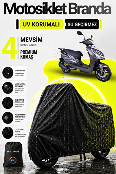 Motobros Motorcycle Cover Motorbike Cover Arora Verano Compatible Blackshield...