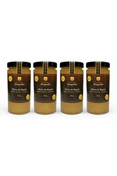 Comoara Stupului Pachet Miere de Rapiță, Comoara Stupului, 4 x 700g