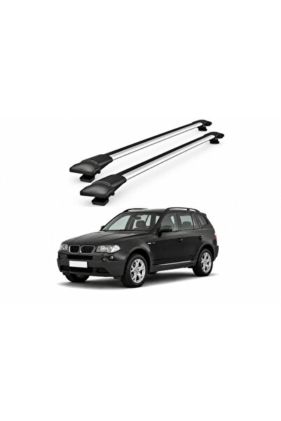ART Bare portbagaj transversale auto aluminiu compatibile BMW X3 (E83) SUV 20...