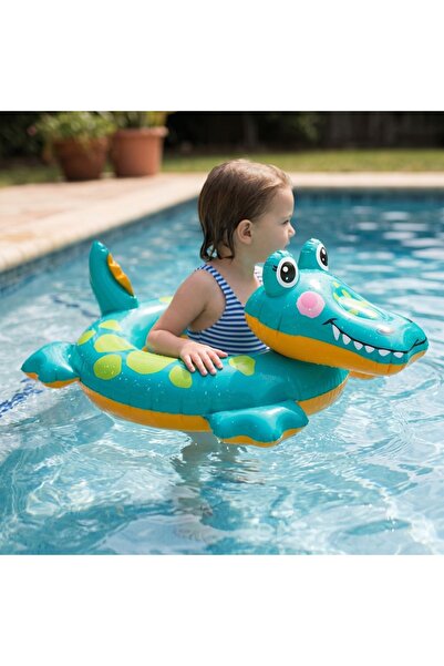Intex Colac cu crocodil gonflabil 71x56cm