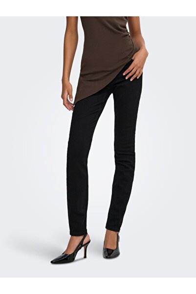 JDY Blugi skinny JDYFINA cu talie medie și croială skinny