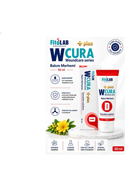 Genel Markalar W Cura-d Plus Yara Bakım Kremi 50 gr