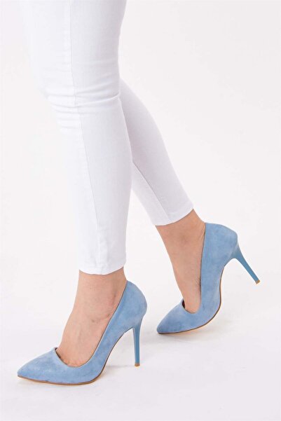 Fox Shoes Blaue Damenschuhe mit Absatz 8922151902