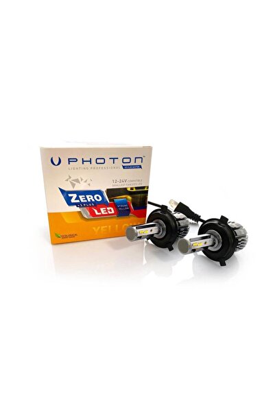 Photon Zero H4 Xtreme Yellow +3 Plus Fansız Led