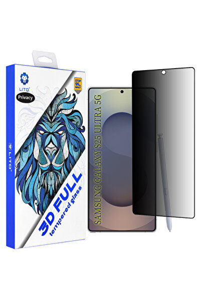 Lito Folie pentru Samsung Galaxy S25 Ultra - 3D Full Cover - Anti-spion
