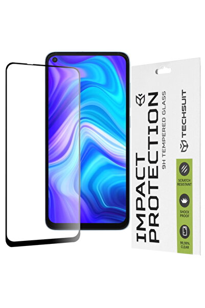 Techsuit Folie pentru Xiaomi Redmi Note 9 / Redmi 10X 4G - 111D Full Cover / ...