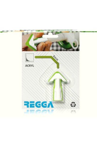 REGGA Aplicator pentru etanseizant acrilic verde, 8mm