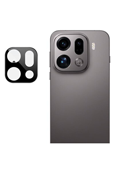 Techsuit Folie de protecție cameră pentru Oppo Find X9 Pro - Sticlă integrală...