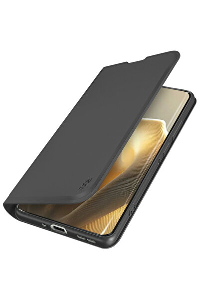 SBS portofel Husă netedă cu clapetă pentru Motorola Edge 60 Pro - Negru