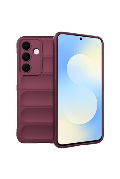 Techsuit Θήκη για Samsung Galaxy S25 FE - Magic Shield - Μπορντό
