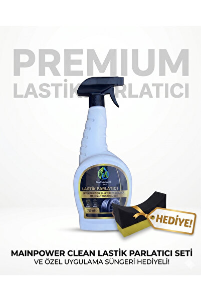 MainPower Lastik Parlatıcı Ve Koruyucu Sprey 750 ml