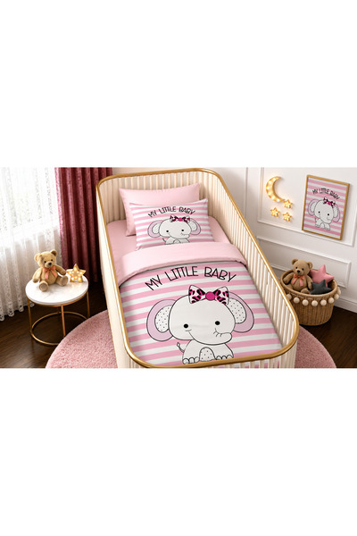 Fabeteks My Little Baby Single Digital Baby Bedding Set