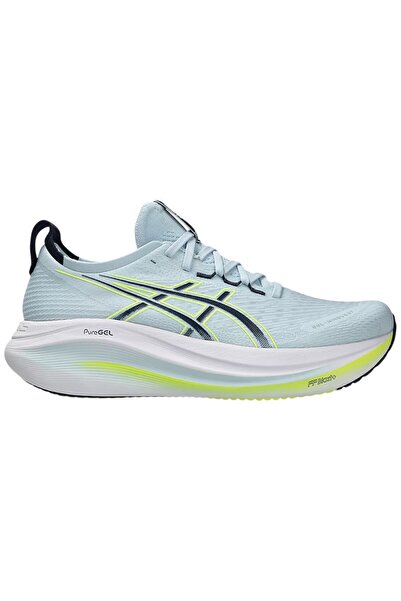 Asics Pantofi de alergare pentru bărbați Gel-Nimbus 27 FW 2025-Albastru/Verde...