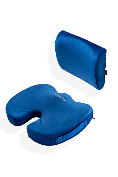 VİSCOTEX Visco Orthopedic Sitting and Lumbar Support Cushion Set, Back Pillow...