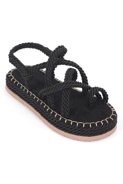 Capone Outfitters Wedge Heel String Women's Sandals