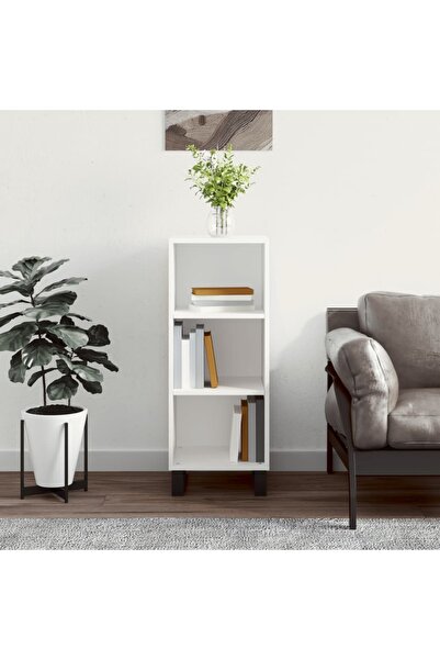 Concept Servantă, alb, 34,5x32,5x90 cm, lemn prelucrat