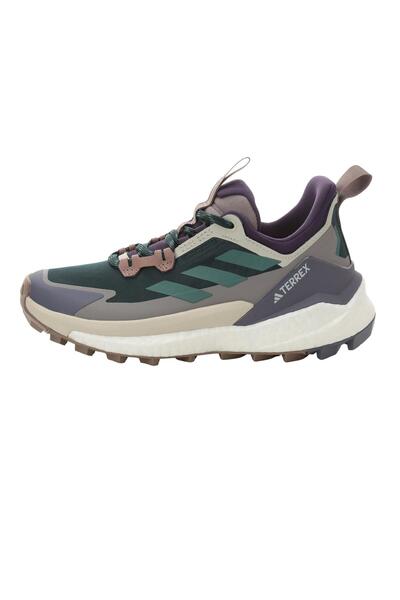 adidas JQ9907-K Terrex Free Hiker 2 Low W حذاء رياضي نسائي باللون الأزرق الداكن