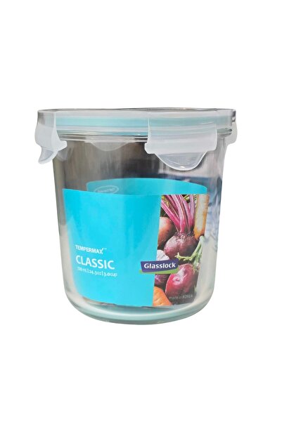 Glasslock Glass Food Storage Container 720ml, Tall Airtight Glass Canister BP...