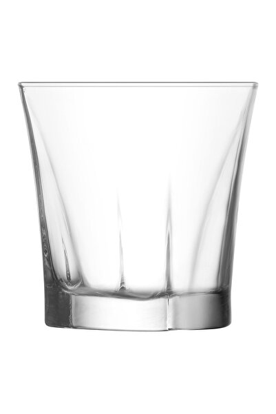 LAV Set de 6 pahare de whisky din sticlă Truva, 280 ml (pahare pentru băuturi...