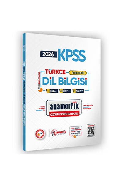 İnformal Yayınları 2026 Kpss Türkçe Anamorfik Dil Bilgisi Konu Özetli Dijital...