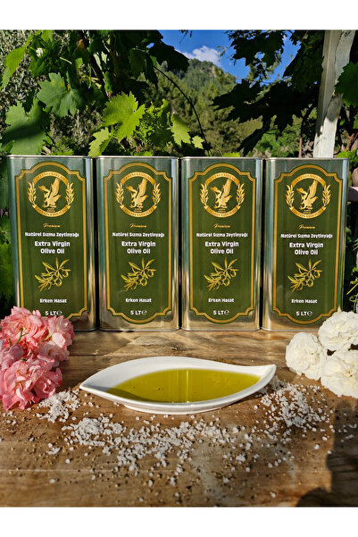 GEVENES YAYLASI ZEYTINCILIK ERKEN HASAT SIZMA ZEYTINYAĞI EKO PAKET 20LT