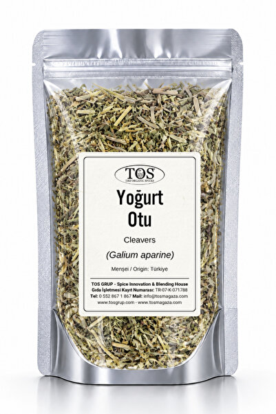 TOS The Organic Spices Yoğurt Otu 100 gr (1. KALİTE) Galium Aparine / Cleavers