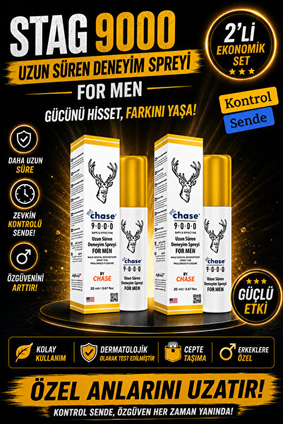 Chase Stag 9000 ikili set