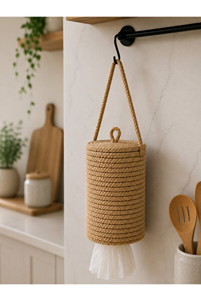 ÖRGÜM Poşetlik Açık Bej Renk Poşetlik 29x14 Cm