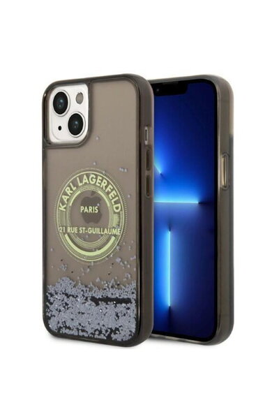 Karl Lagerfeld HusДѓ IML Karl Head pentru iPhone 14 Pro Max, Transparent
