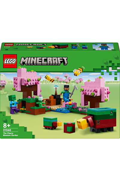 LEGO Minecraft - Gradina cu ciresi infloriti, 304 piese