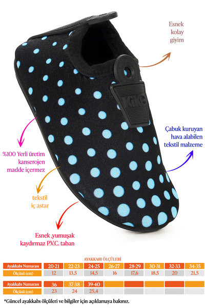 Kiko Kids Point Havuz Plaj Boys' Sea Shoes
