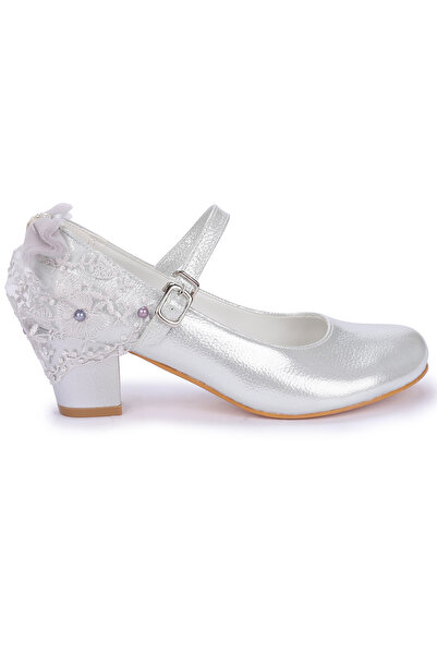 Kiko Kids Cara Vakko Günlük Kız Çocuk 4 Cm Topuklu Abiye Ayakkabı