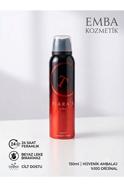 Tiaras Tıaras Deo 150ml For Hım