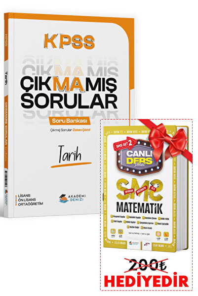 Yayın Denizi Yayınları Akademi Denizi KPSS Tarih Çıkmamış Sorular Soru Bankas...