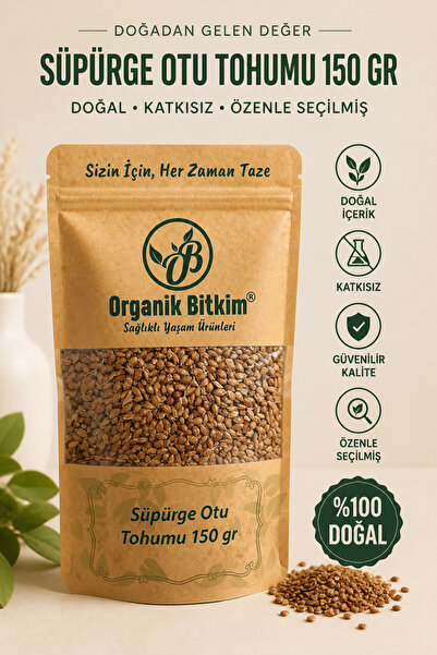 OB Organik Bitkim Süpürge Otu Tohumu 150 gr