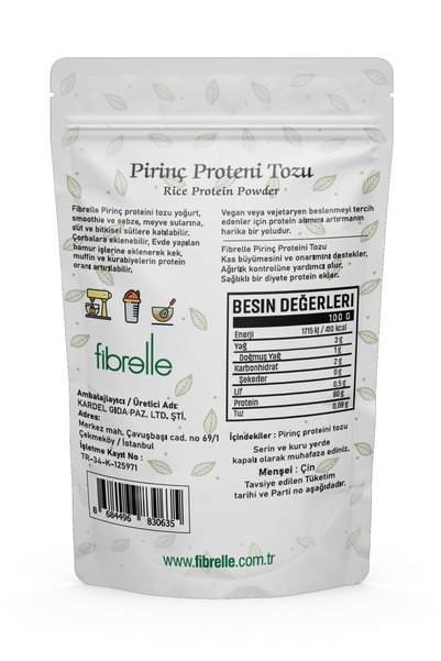 Fibrelle 1000 g Rice Protein