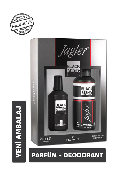 Jagler Black Magic Erkek Parfüm 75ml & Deodorant 150ml