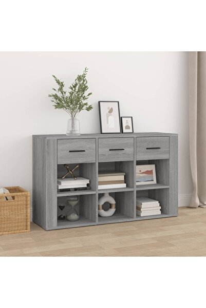 Concept Servantă, gri sonoma, 100x30x59,5 cm, lemn compozit