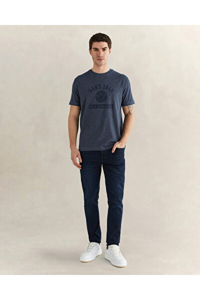 Gant Erkek Lacivert Extra Slim Fit Jean